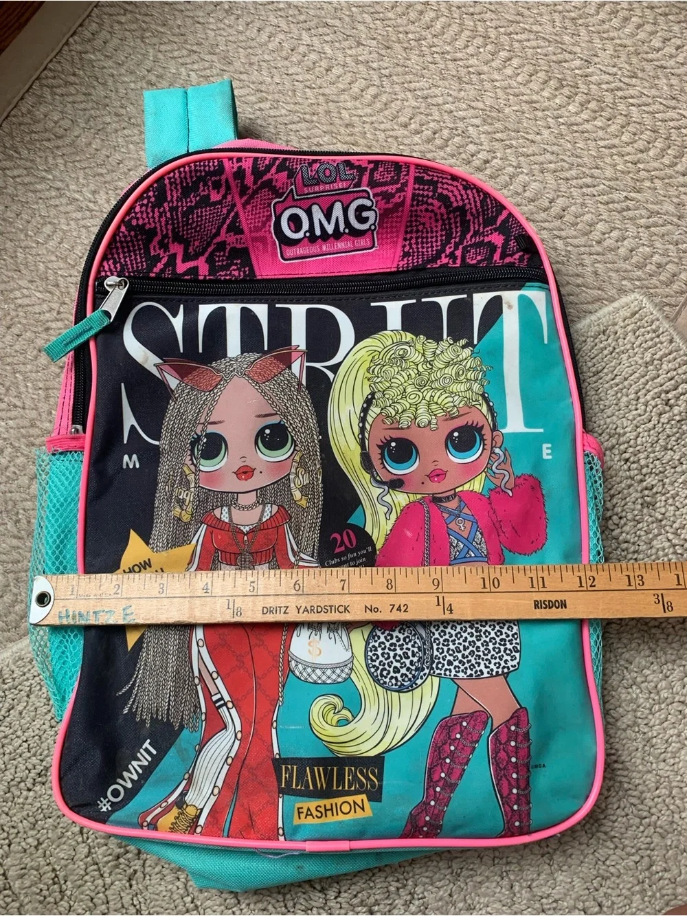 L.O.L. Surprise! Backpack - Teal, Pink, Black